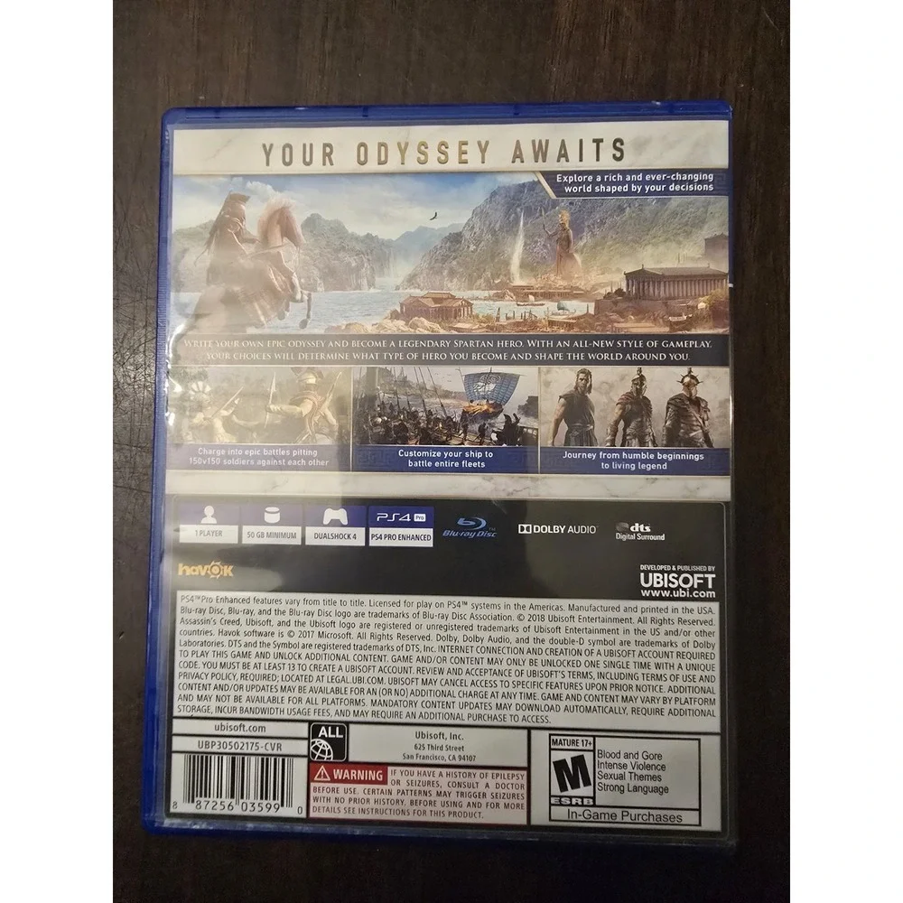 PS4 Assassins‎ Creed Odyssey